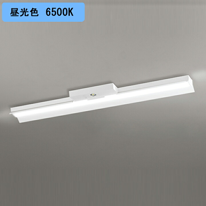 【XR506011R3A】ベースライト LEDユニット 非常用 通路誘導灯 直付 40形 反射笠付 2500lm 昼光色リモコン別売 調光器不可 ODELIC