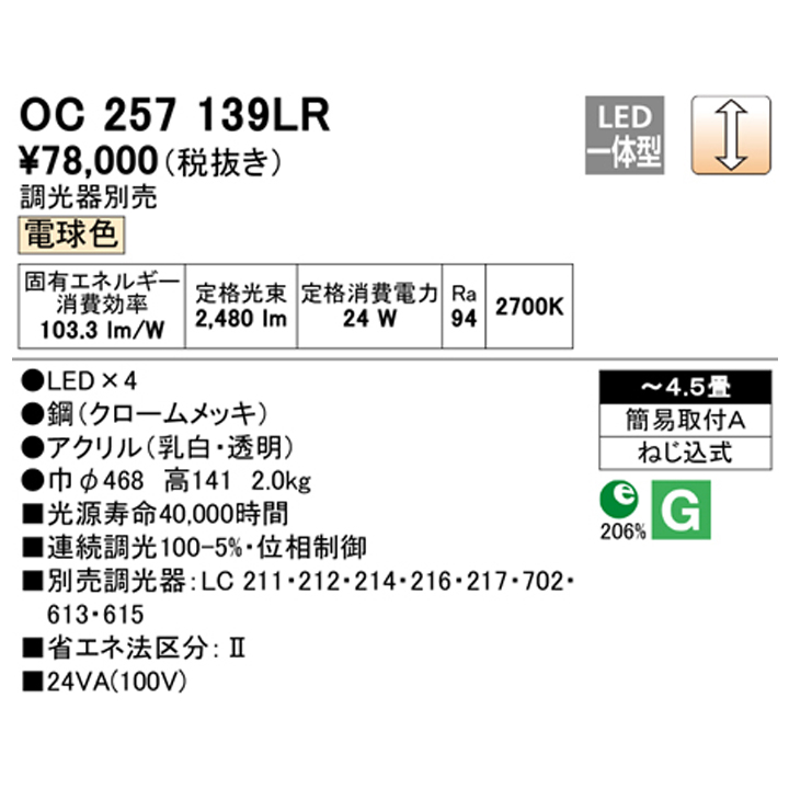 在庫あり 即納】 パナソニック 天井照明器具 シャンデリア 簡易取付