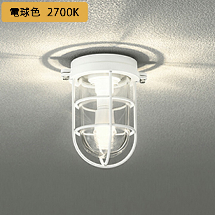 【OG254607LR】オーデリック 鉤括弧ともし火 LED白熱電球クリアミニクリプトン形 高演色LED 調光器不可 白熱電球色 (精神的な統合：OG254607#×1) + (NO292JL×1) ODELIC