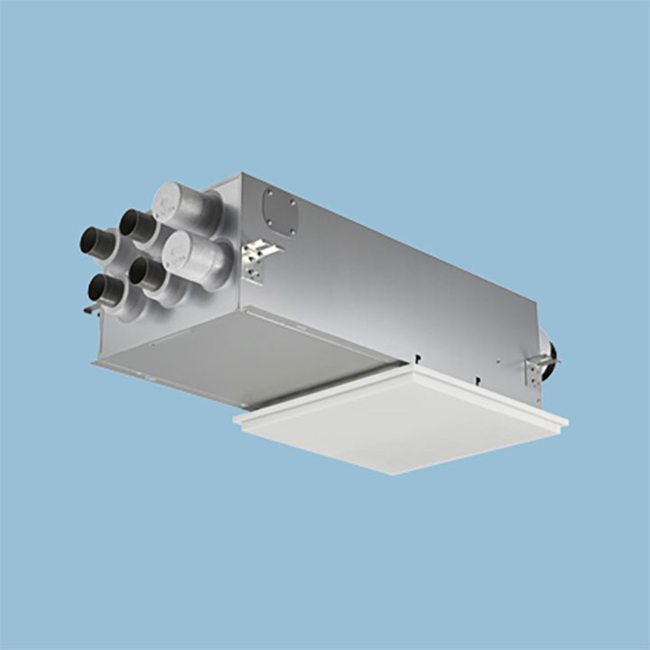 【FY-14TBD2SCL】パナソニック 熱交換気ユニット（カセット形） 熱交気調（カセット形、DCモーター） 微小粒子用フィルター搭載 panasonic