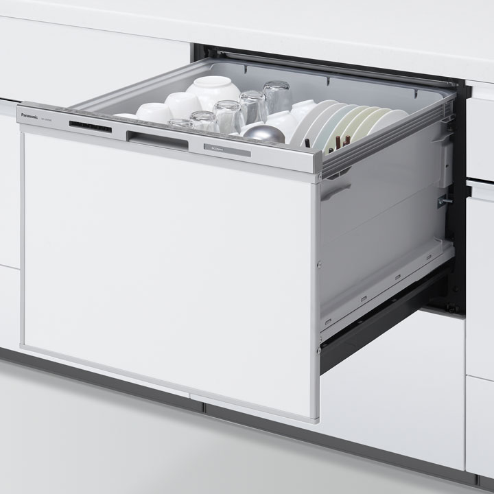 【在庫有り】【NP-60MS8S】パナソニック ビルトイン食器洗い乾燥機 M8シリーズ 60cm幅 ワイドタイプ(ドアパネル型) panasonic