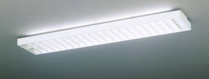 【法人様限定】【NNF42596LT9】パナソニック 学校用 天井直付型 天井吊下型 40形 直管LEDランプベースライト ルーバ ライコン別売 panasonic/代引き不可品