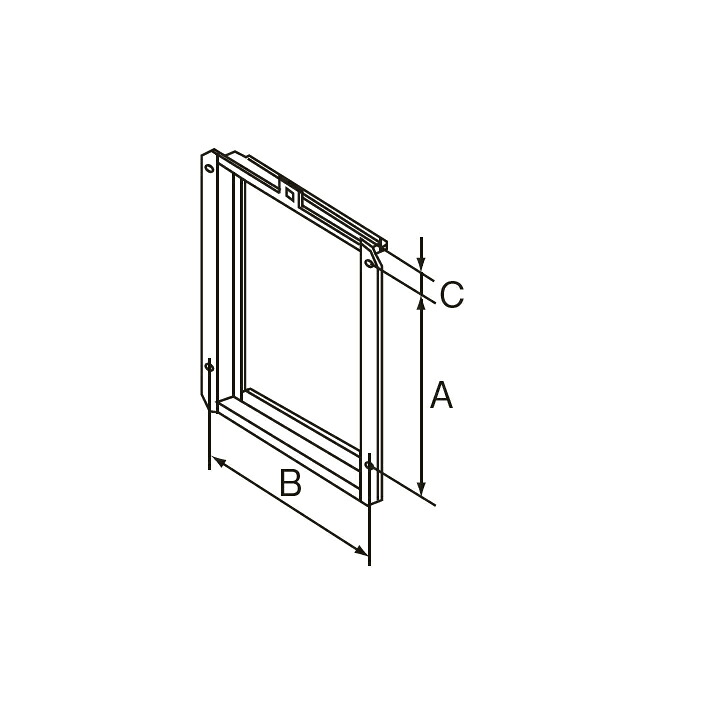 【UOP-5030-2】リンナイ 扉内設置用取付BOX Rinnai