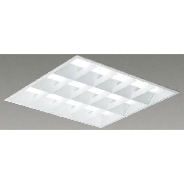【LEKR761112WW-LD9】東芝 LEDベースライト TENQOOスクエア LEDバータイプ 埋込形 バッフルタイプ下面開放タイプ 埋込形□600 色温度3500K