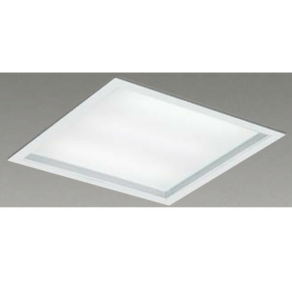 【LEKR760901UWW-LD9】東芝 LED軍事基地ともし火 TENQOO真四角 ダイアログボックス印字機 深枠（白）ダイアログボックス 埋込形□600 色熱度3500K Ra83 FHP45 形×3