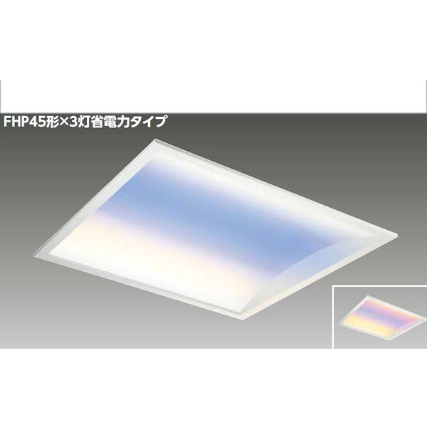 【LEKR760125BCN-LC9】東芝 LED軍事基地点火装置 TENQOO続きもの SORAIRO［ソライロ］ 調光調色 FHP45形×3灯省ワット数手合い 埋込形 【TOSHIBA】