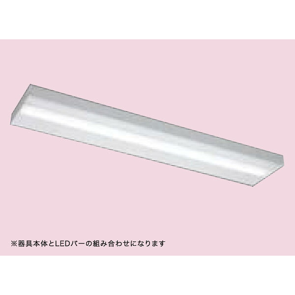 【LEET-42501E-LS9+LEEM-40323N-VB】東芝 LEDベースライト TENQOOシリーズ 低ノイズ器具 高演色タイプ 3200lmタイプ 昼光色(5000K)|住宅設備機器の小松屋