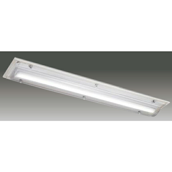 【LEET-42841A-LD9+LEEM-40203N-01】東芝 LEDベースライト TENQOOシリーズ HACCP対応器具 HACCP対応器具 40タイプ 直付形 一般形