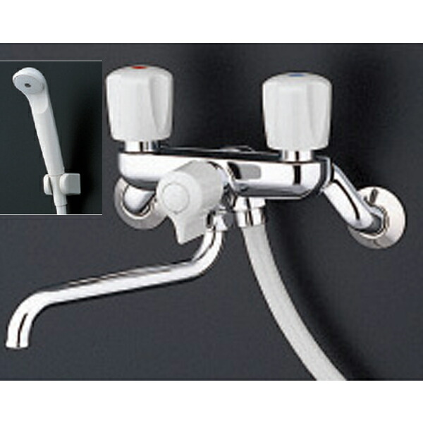 ☆TOTO／TMS20C／壁付き2ハンドル水栓☆ TOTO 【TMS20C】 《KJK》 壁付2ハンドル混合水栓（一時止水付