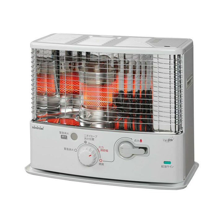 【RS-G3024(W)】トヨトミ 原油暖房器 白いこと 暖房装置 8～11畳 独居室受け答え原油暖房器 照りかえす形暖房器 TOYOTOMI
