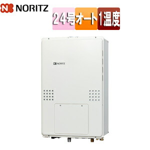 ノーリツ 熱源機 本体のみ 1熱度 暖房装置電気容量14.0kW なおなお書き扉内とり備える型 上方排気ガス 押しひろげる能力のある オート 24号 20A GTH-2454SAW-H-BL 13A
