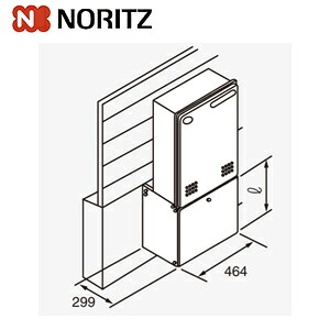 ノーリツ 取り付け架台 KD-3H 400粍 給湯器部材 取り付け架台KD-3H 0700569 住宅設備家電-家電