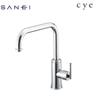 SANEI キッチン用蛇口 サイ 台 シングルレバー混合水栓 泡沫 スパウト200mm クロム 一般地 K87410JV-S-13