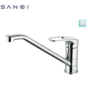 SANEI キッチン用蛇口 台 シングルレバー混合水栓 分岐口付 泡沫 スパウト258mm 寒冷地 K87111EBJK-13｜住設店