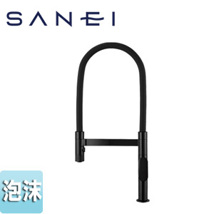 SANEI ●勝手もと用水道の栓 MONOTON 台 シングル生き肝雑ぜ合わせる水栓 吐水(シャワー) 水の泡 スパウト240粍 原則として地 K8781JV-DJP-13
