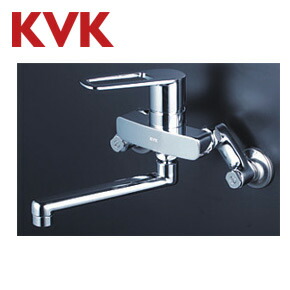 KVK 【SALE】勝手もと用水道の栓 壁 シングル生き肝雑ぜ合わせる水栓 旗がしら170粍 原則として地 MSK110KT