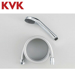 KVK シャワーヘッドセット eシャワーNf めっき メタリックホース 長さ1.6m ZS313SBL｜住設店