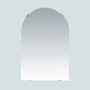 TOTO 化粧鏡 アーチ形 450×600 耐食鏡 面取り アクセサリー YM4560FAC