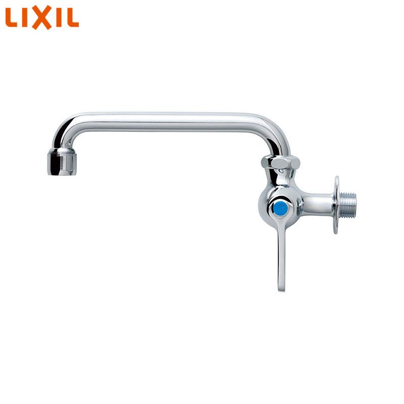 LIXIL ユーティリティ用蛇口 壁 単水栓 自在水栓 レバー式 泡沫 スパウト170mm 一般地寒冷地共用 LF-16ZF-13(65)-U