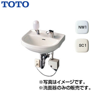 TOTO 洗面器単品 壁掛式 小形 水栓取付穴径:φ28 2ヶ所 L210DM｜住設店