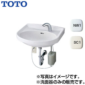 TOTO 洗面器単品 壁掛式 中形 水栓取付穴径:φ28 右側1ヶ所 L250D|住設店