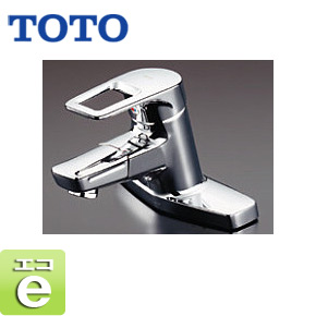 TOTO ●洗面用蛇口 台 シングルレバー混合水栓 吐水口回転タイプ ワンプッシュなし 一般地 TLHG30DQES