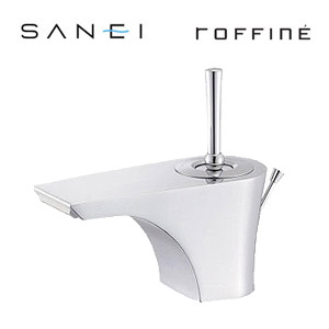 SANEI 洗面用蛇口 ROFFINEシリーズ 台 シングルワンホール洗面混合水栓 ポップアップ 一般地 K4780PJV-13