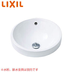 LIXIL 洗面器単品 ベッセル式 丸形 L-2841|住設店