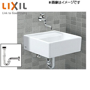 LIXIL コンパクトシンクセット 流しセット 壁掛式 壁付水栓 単水栓 LF-12(100)-13 壁排水 S-531B-Pset｜住設店