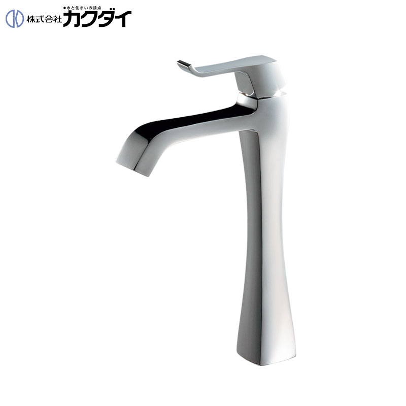 カクダイ 洗面用蛇口 RATONA 台 単水栓 立水栓 スパウト125mm 吐水口高さ178mm ミドル 一般地 716-370B-CH 20,420円