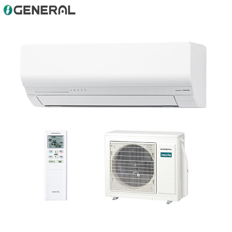 株式会社ゼネラル ルームエアコン Wシリーズ 200V 23畳 7.1kW ノクリア 2026年モデル AS-W716T2(W)+AO-W716T2｜住設店 211,702円