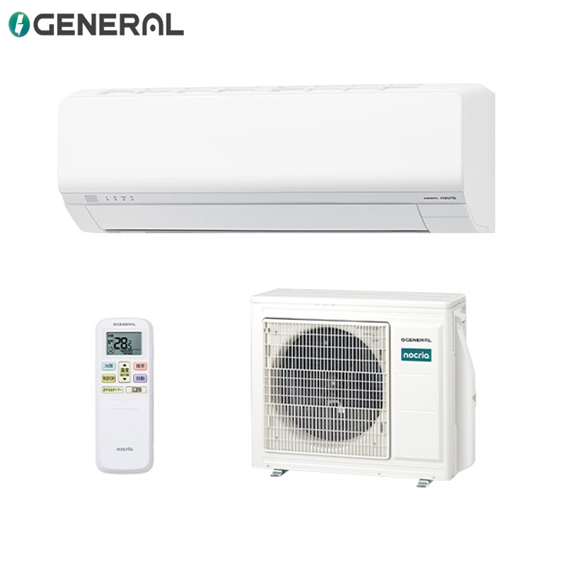 株式会社ゼネラル お座敷冷房装置 L続きもの 200V 23畳 7.1kW ノせつ然たる 2026年ひな形 AS-Z716T2(W)+AO-Z716T2