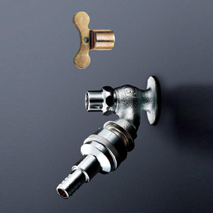 楽天市場】T28KUNH13 TOTO 単水栓 キー式カップリング付き散水栓