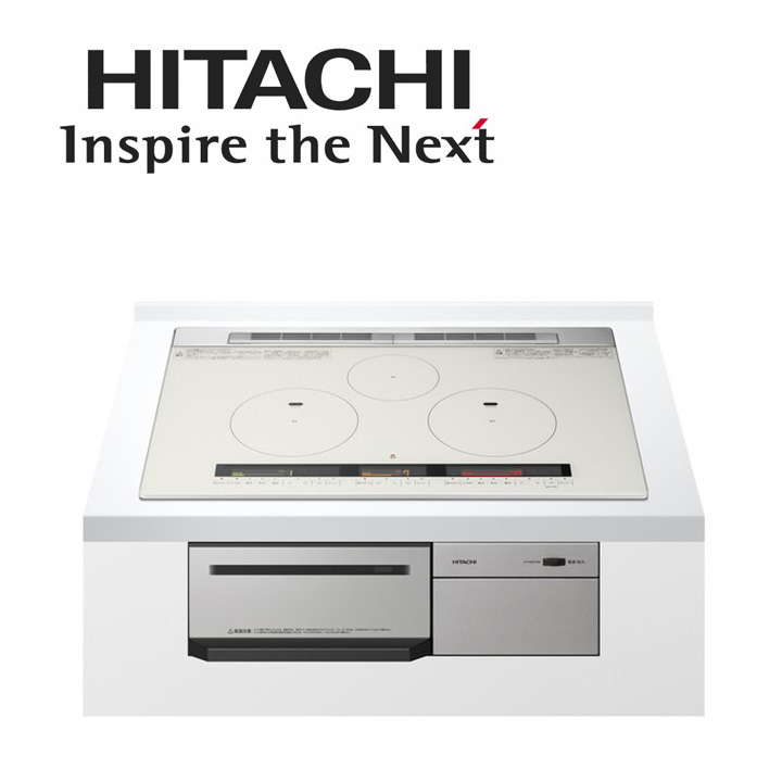 【楽天市場】工事費込み 日立 HT-M100XTF(W) 幅60cm 3口IH IHクッキングヒーター 鉄・ステンレス対応 パールホワイト : ラブエコ