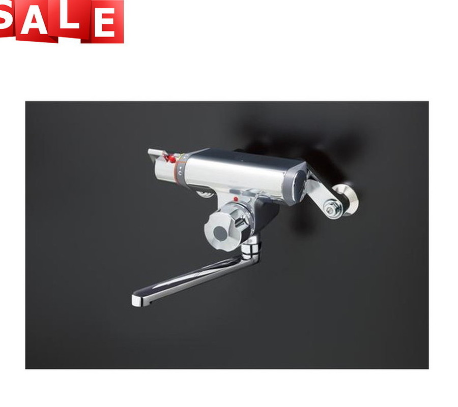 TOTO 浴室用混合水栓 サーモスタット バス水栓 バス金具 定量止水(壁付きタイプ) シャワーなし 自動水止め