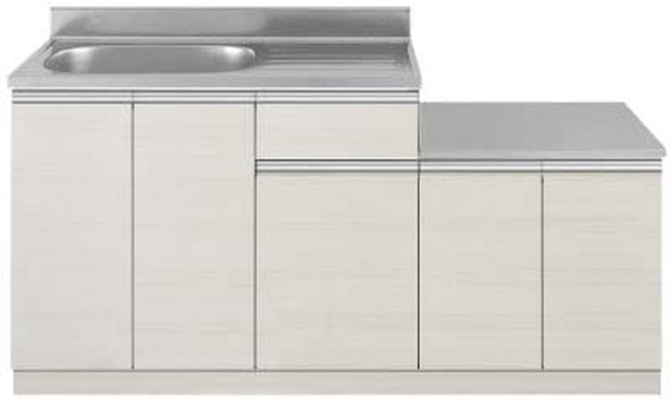 アイオ産業[KW-1600SG]KW+シリーズ　ガス台付流し
