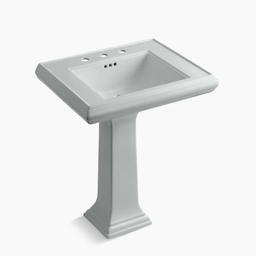【エントリーで尖んがり５倍！SS継続期間押さえる 6/4～6/11】KOHLER(コーラー)[K-2258-8-95]ペデスタル型洗面器