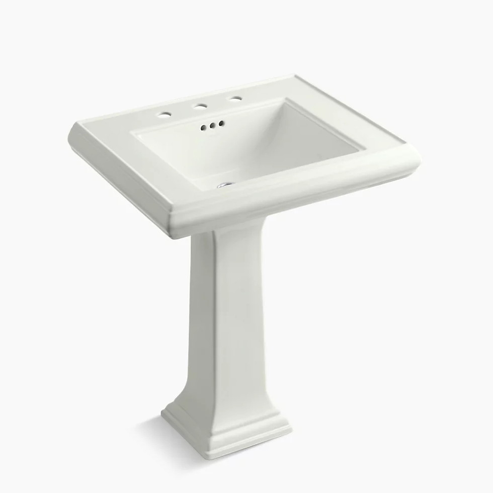 【エントリーで尖んがり５倍！SS継続期間押さえる 6/4～6/11】KOHLER(コーラー)[K-2258-8-NY]ペデスタル型洗面器