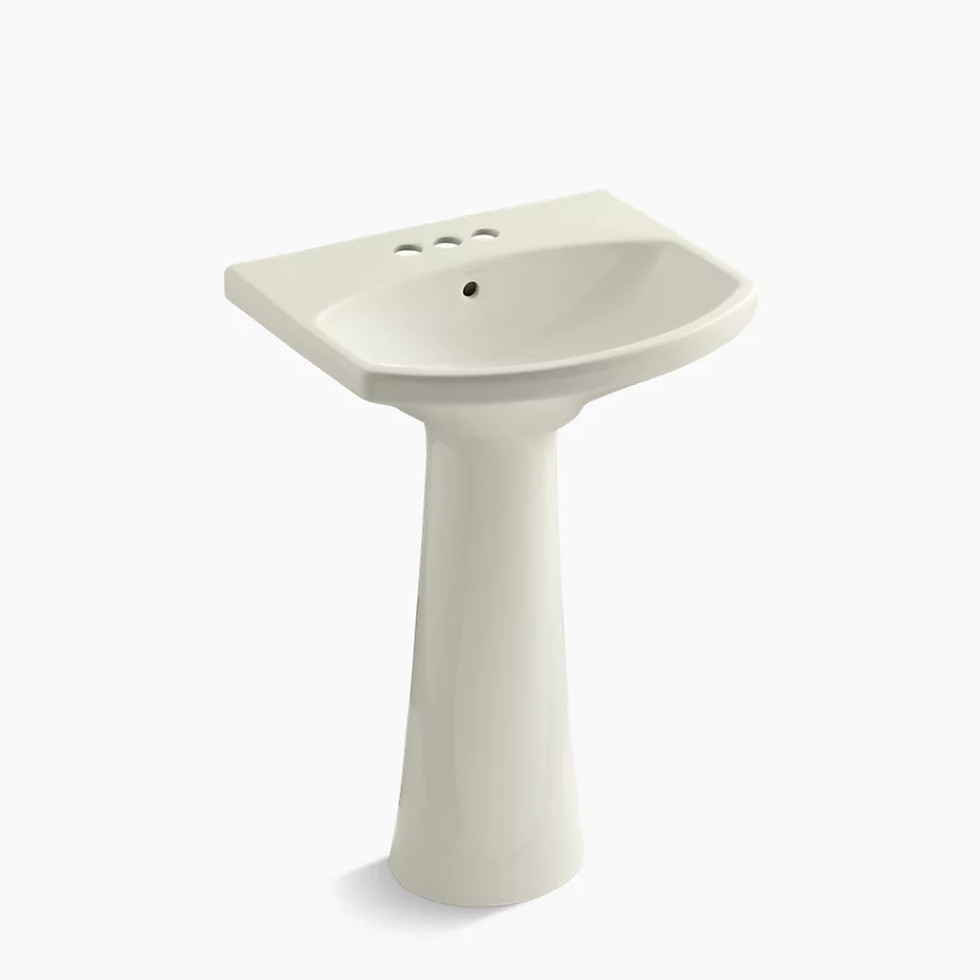 【エントリーで尖んがり５倍！SS継続期間押さえる 6/4～6/11】KOHLER(コーラー)[K-2362-4-96]ペデスタル型洗面器
