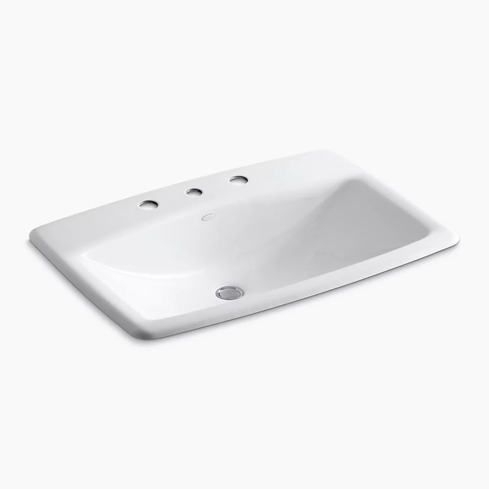【エントリーで尖んがり５倍！SS継続期間押さえる 6/4～6/11】KOHLER(コーラー)[K-2885T-8-0]大層らしいカウンタ型洗面器