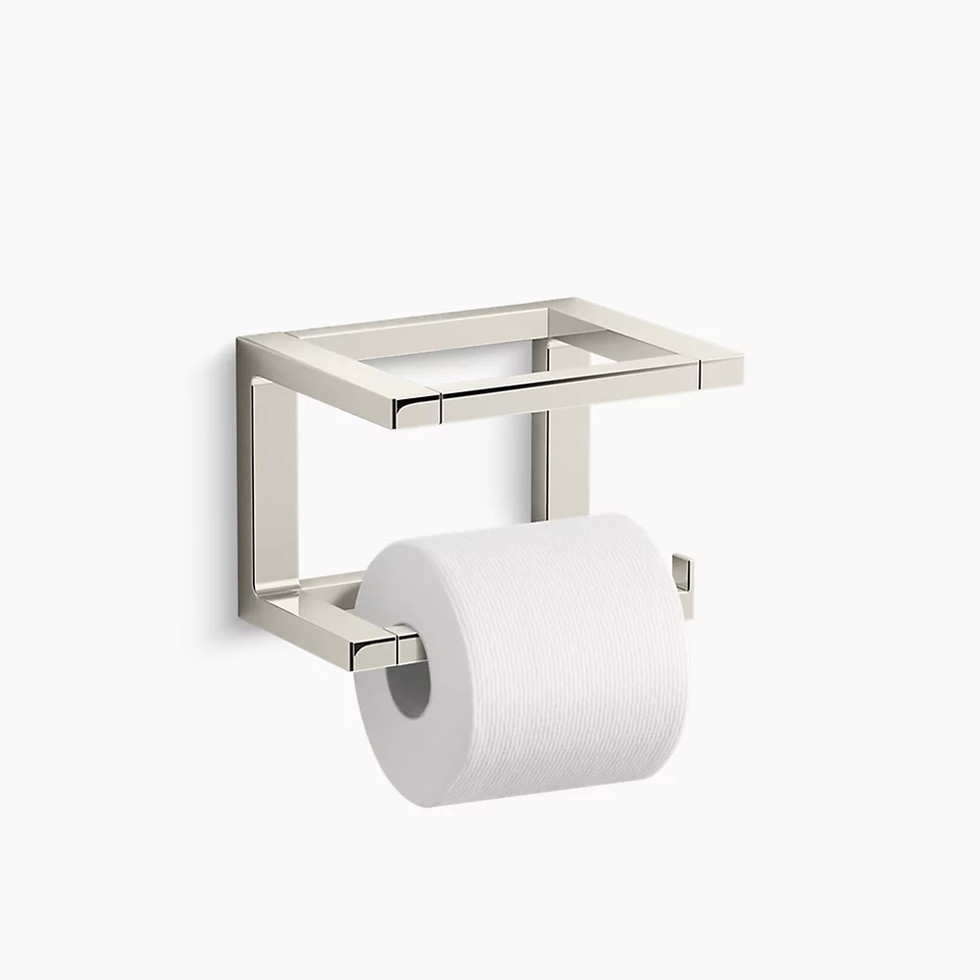 KOHLER(コーラー)[K-31750-SN]調査報告保持者 日用品雑貨・文房具・手芸-ペーパーホルダーカバー-トイレ用品