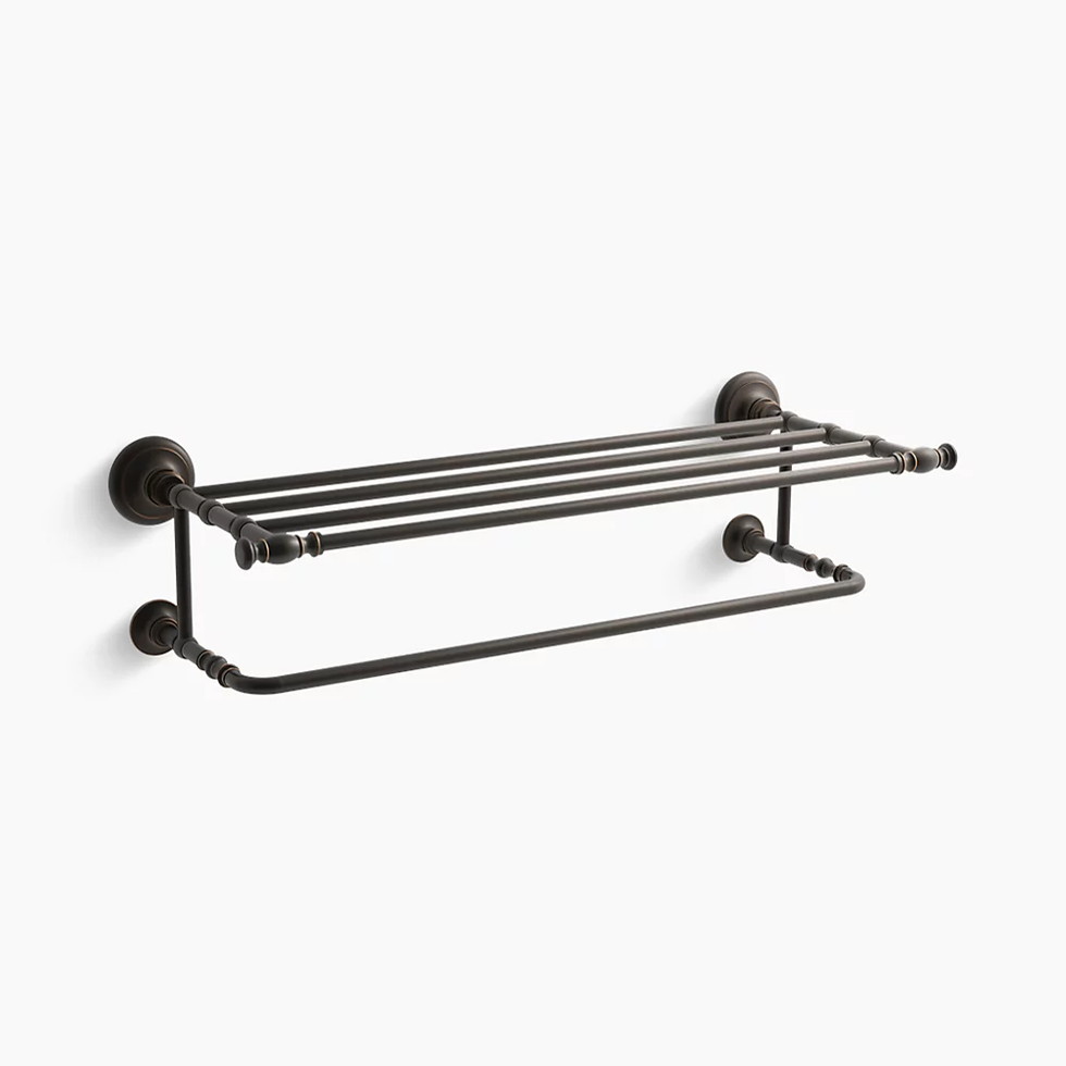 【エントリーで尖んがり５倍！SS継続期間押さえる 6/4～6/11】KOHLER(コーラー)[K-72575-2BZ]タオルシェルフ