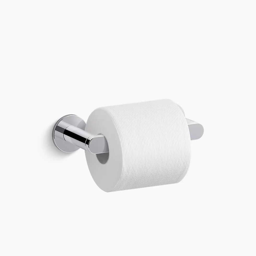 KOHLER(コーラー)[K-73147-CP]調査報告保持者 トイレ用品-トイレマット・カバー・シート-ペーパーホルダーカバー