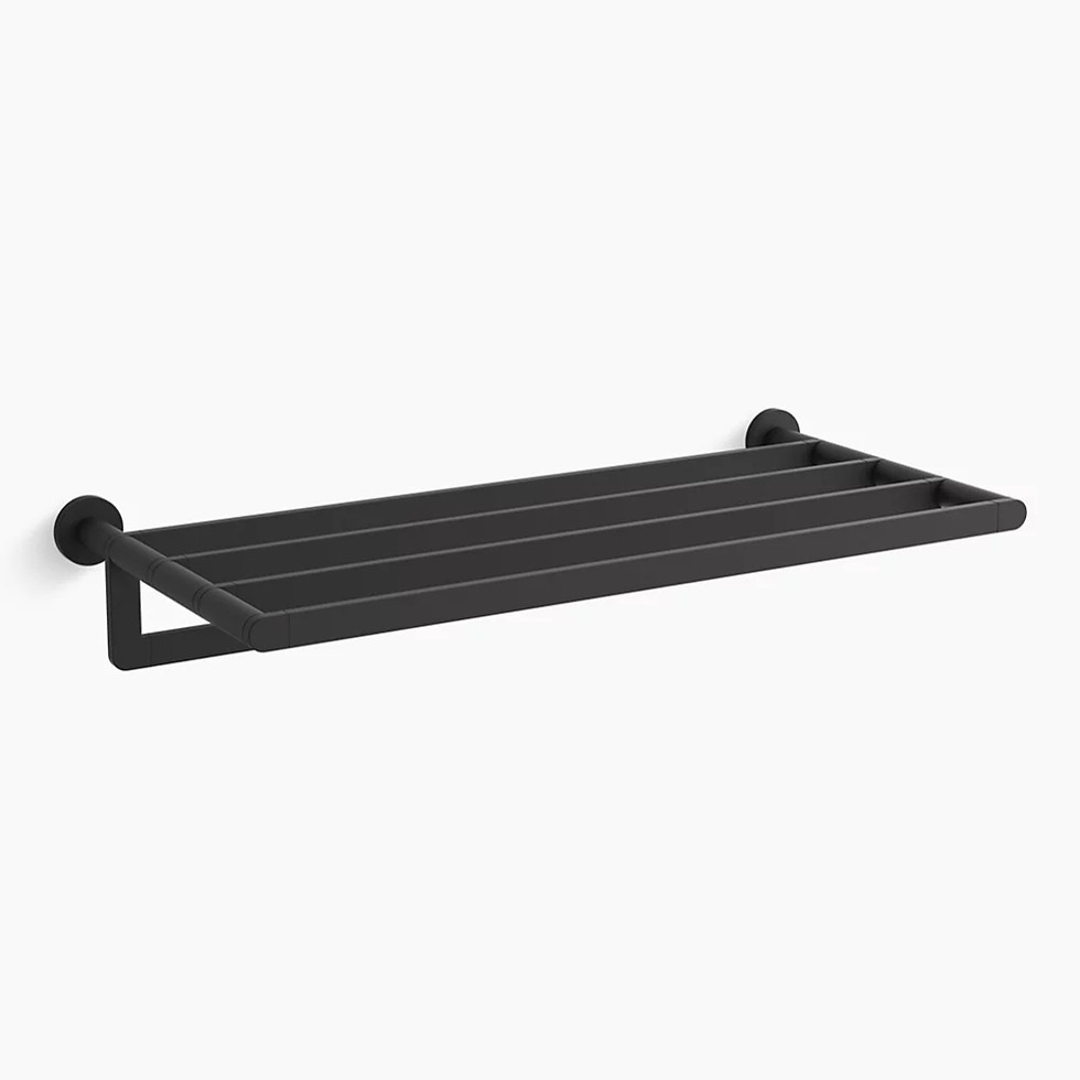 【エントリーで尖んがり５倍！SS継続期間押さえる 6/4～6/11】KOHLER(コーラー)[K-73157-BL]タオルシェルフ