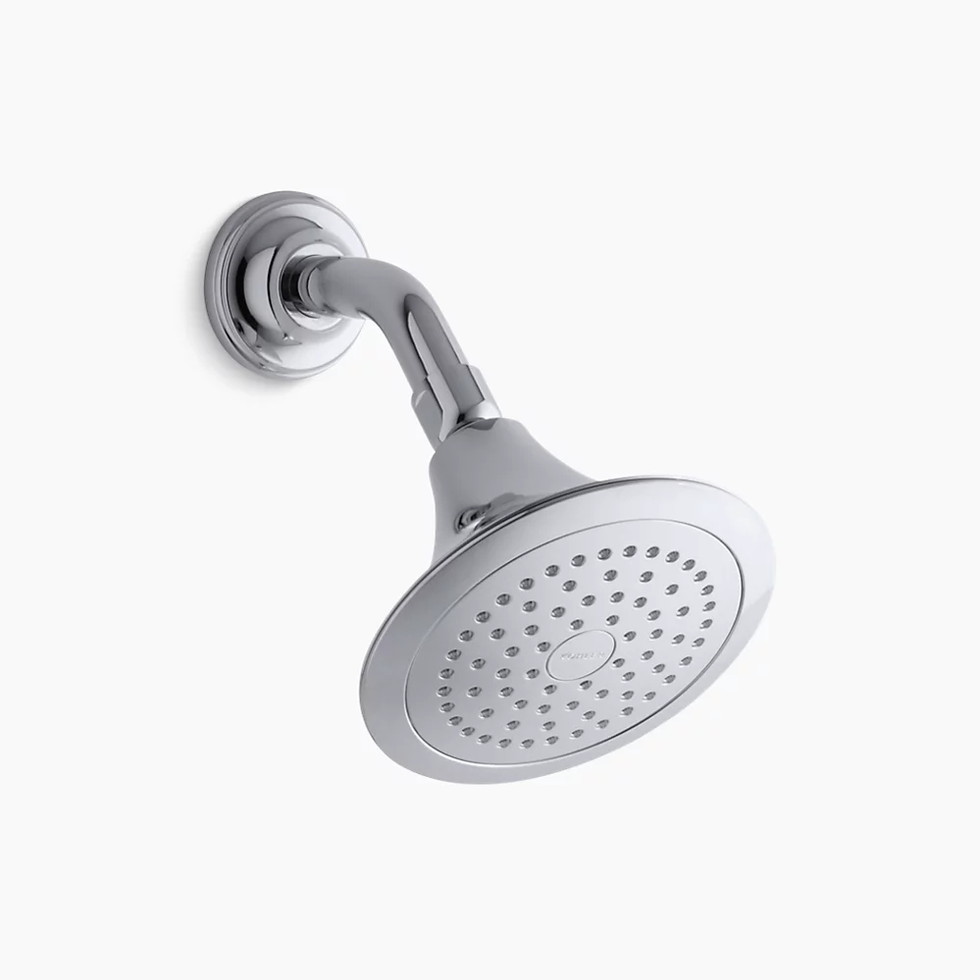 【エントリーで尖んがり５倍！SS継続期間制限事項 6/4～6/11】KOHLER(コーラー)[K-10282-AK-CP]壁付式オーバーヘッドシャワー