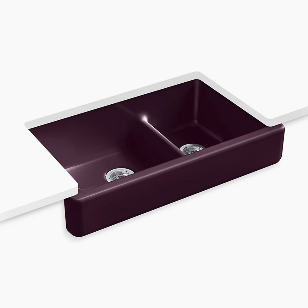 【エントリーで尖んがり５倍！SS継続期間押さえる 6/4～6/11】KOHLER(コーラー)[K-6426-PLM]シンク