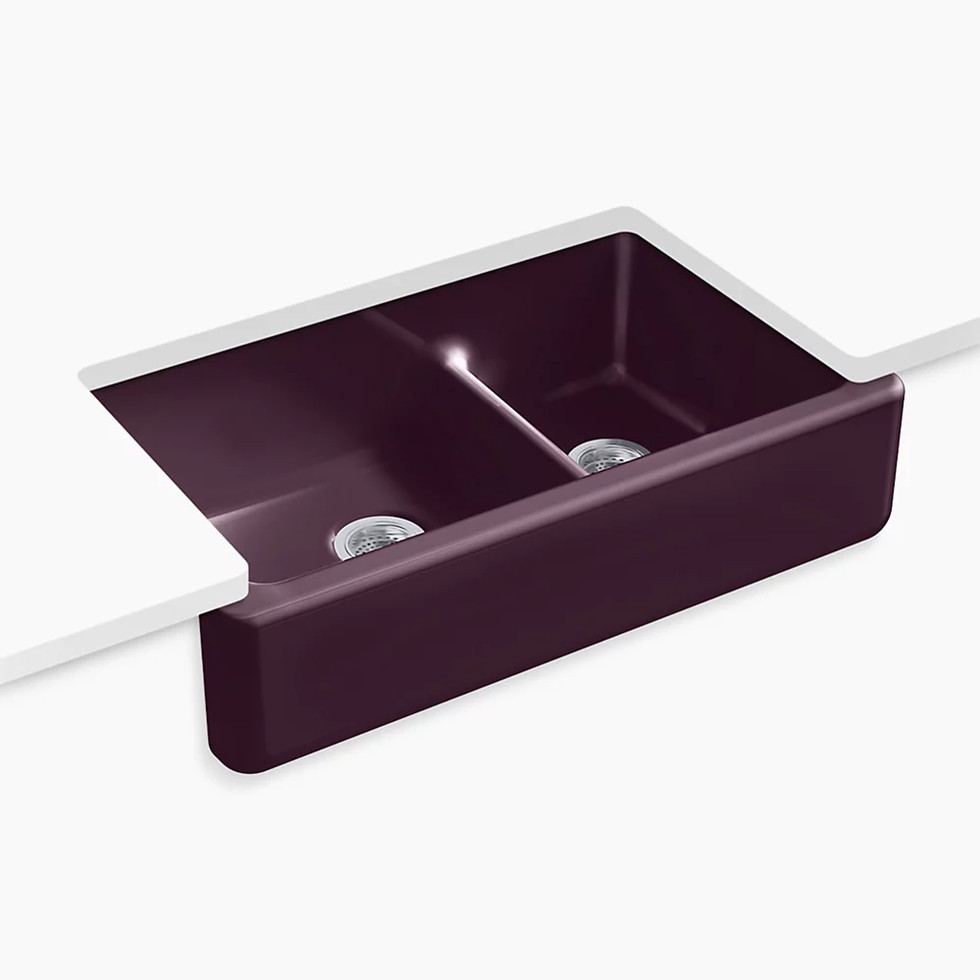 【エントリーで尖んがり５倍！SS継続期間押さえる 6/4～6/11】KOHLER(コーラー)[K-6427-PLM]シンク