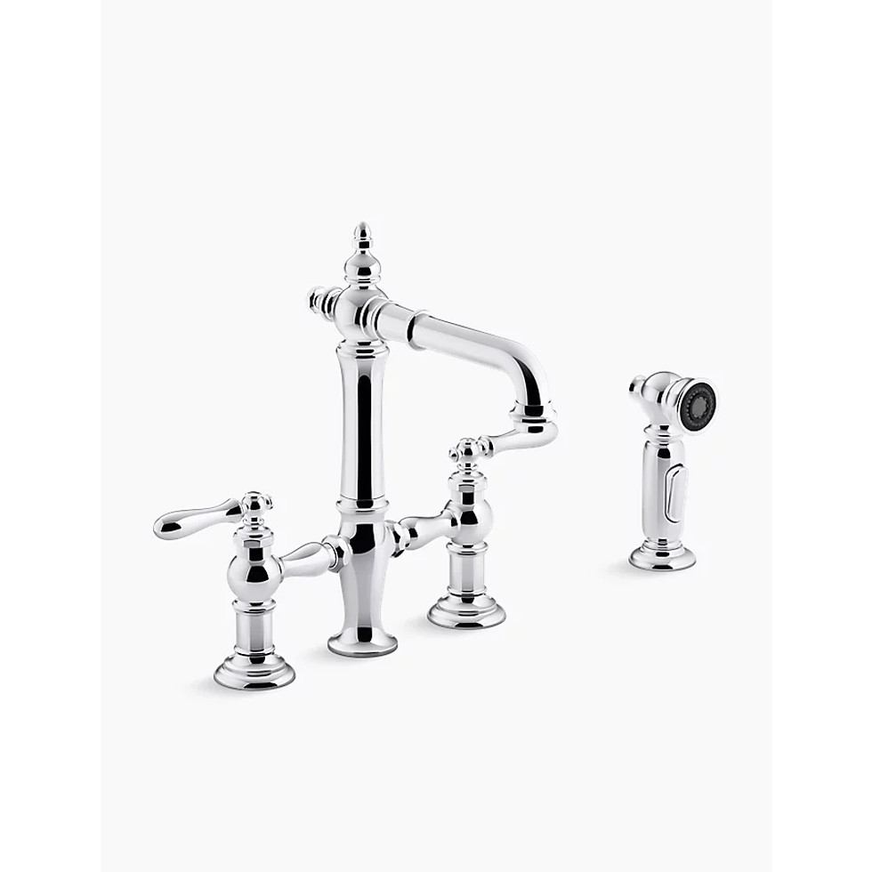 【エントリーで尖んがり５倍！SS継続期間押さえる 6/4～6/11】KOHLER(コーラー)[K-76520-4-CP]勝手もと水栓