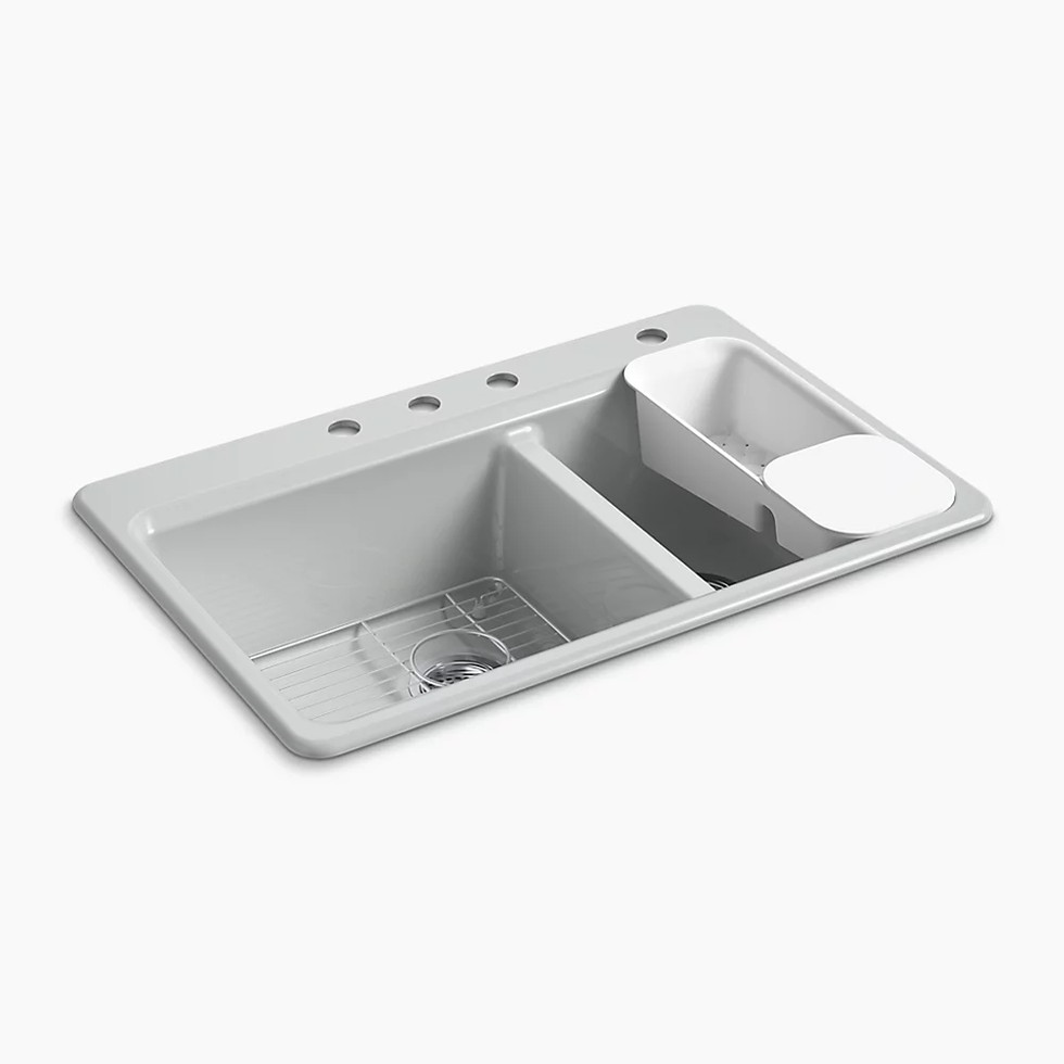 【エントリーで尖んがり５倍！SS継続期間押さえる 6/4～6/11】KOHLER(コーラー)[K-8669-4A2-95]シンク