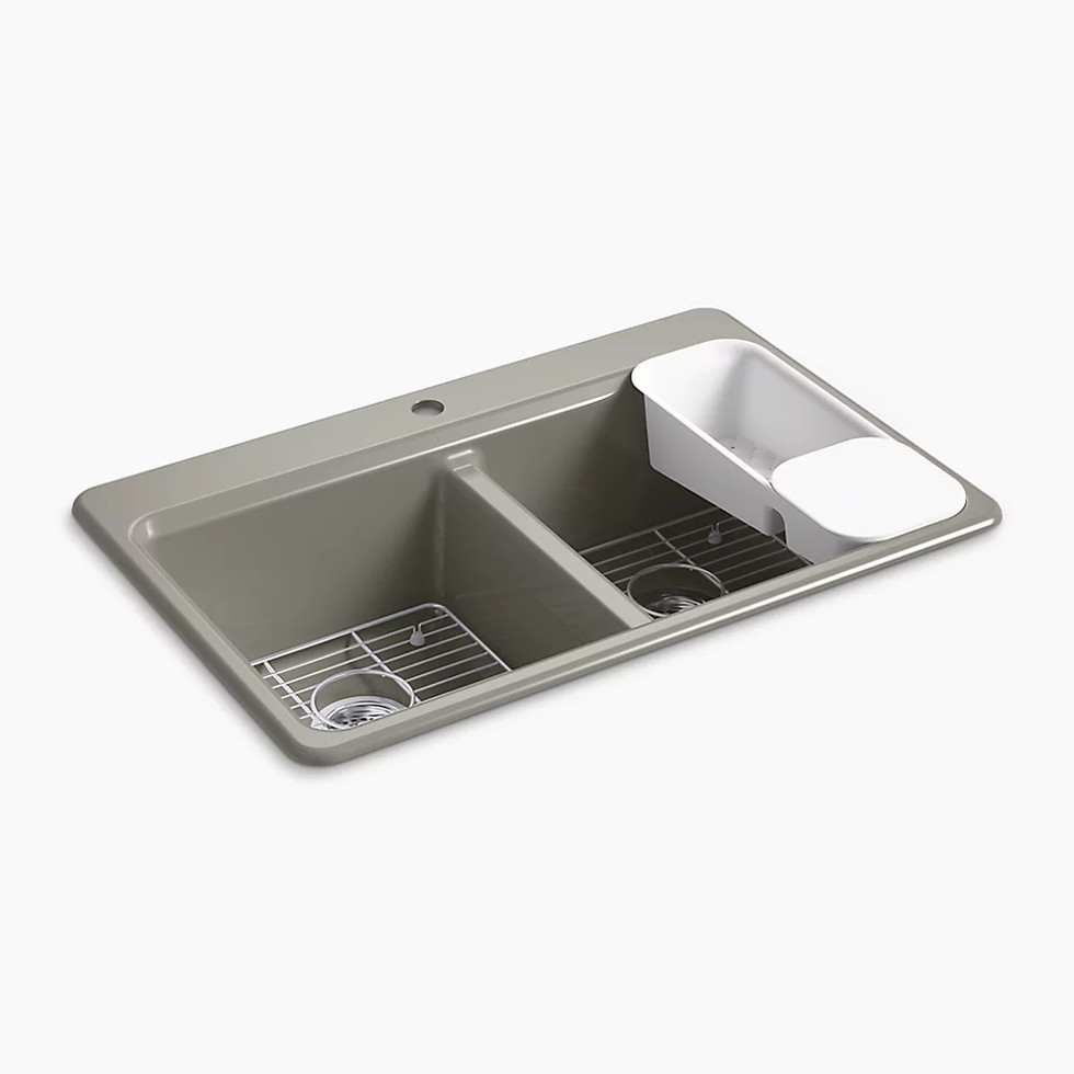 【エントリーで尖んがり５倍！SS継続期間押さえる 6/4～6/11】KOHLER(コーラー)[K-8679-1A2-K4]シンク